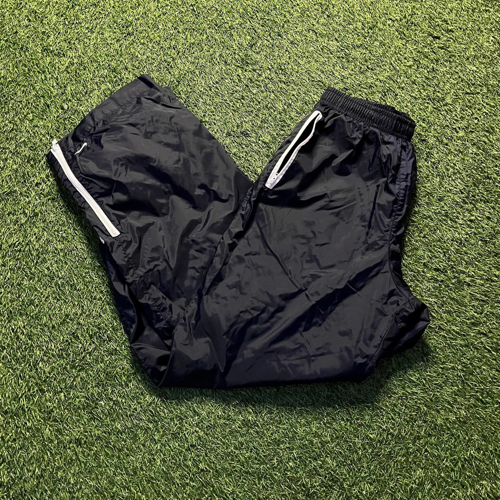 Vintage Nike Navy and White Trackpants